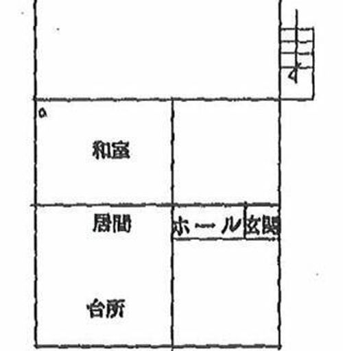 たかしなコーポ2の間取り