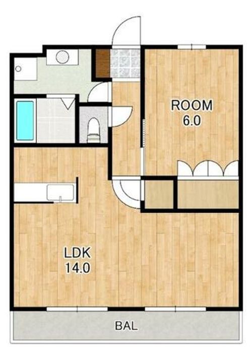 フォレスターアオエの間取り