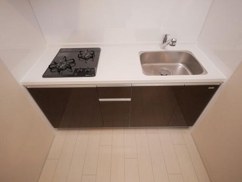 北海道札幌市中央区南八条西22丁目(マンション)の賃貸物件のキッチン