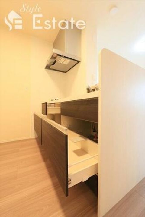 愛知県名古屋市昭和区荒田町4丁目(アパート)の賃貸物件のキッチン