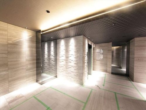 S-RESIDENCE東別院の玄関