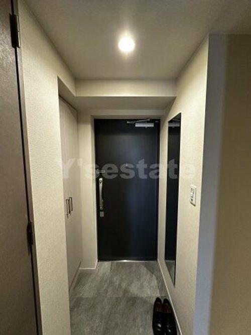 プレサンス緑橋ソレアスの玄関