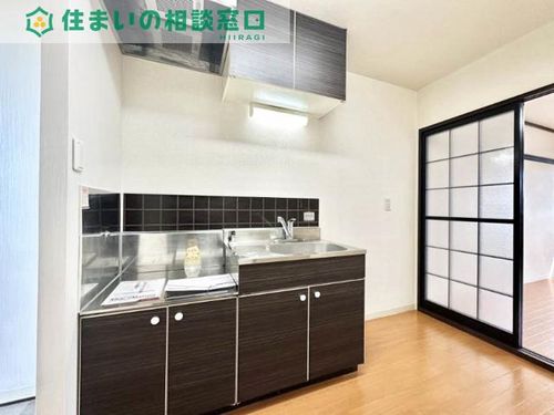 愛知県岡崎市北本郷町字河原(アパート)の賃貸物件のキッチン