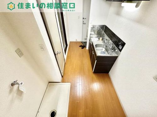 愛知県岡崎市北本郷町字河原(アパート)の賃貸物件のキッチン