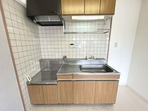 京都府城陽市富野南清水(マンション)の賃貸物件のキッチン