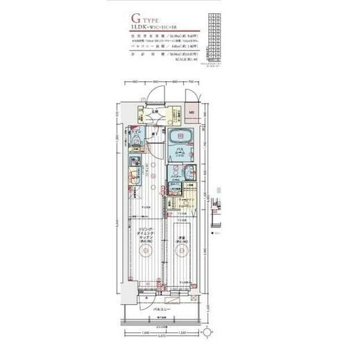 エステムコート名古屋TWIN WESTの間取り