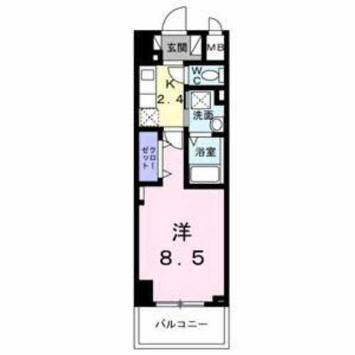 Bright Gate 名古屋の間取り