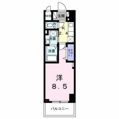 Bright Gate 名古屋の間取り