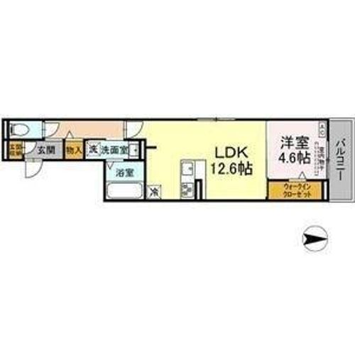 セレスティア森末町の間取り
