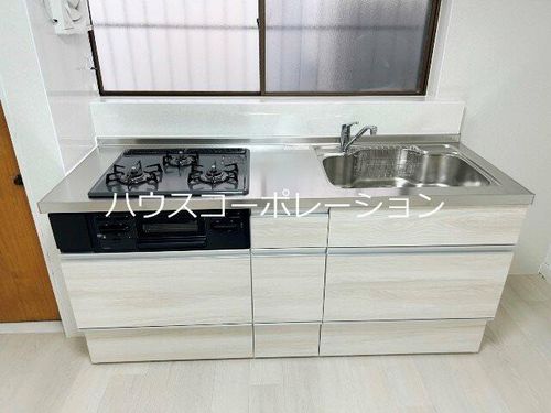 兵庫県尼崎市小中島3丁目(一戸建)の賃貸物件のキッチン