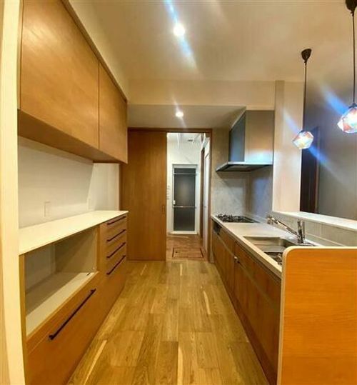 福岡県北九州市戸畑区沢見1丁目(一戸建)の賃貸物件のキッチン