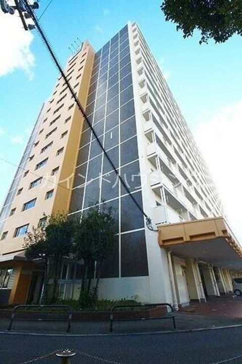 佐野湊団地1号棟の外観