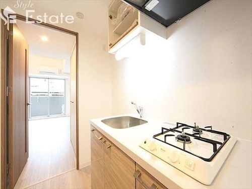 愛知県名古屋市中区新栄1丁目(マンション)の賃貸物件のキッチン