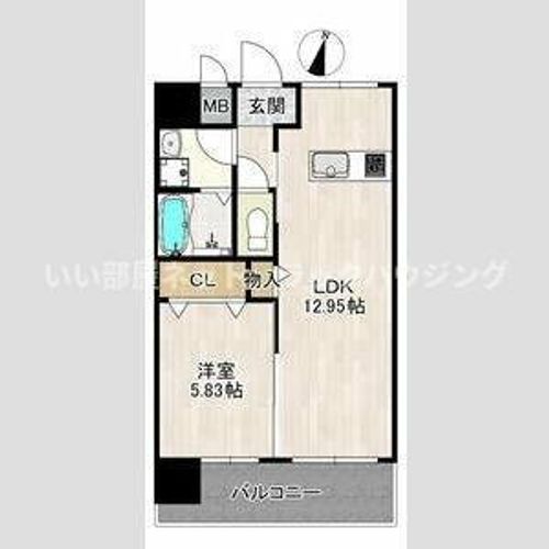 レクシア大日の間取り