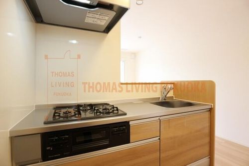 福岡県北九州市八幡西区穴生3丁目(アパート)の賃貸物件のキッチン