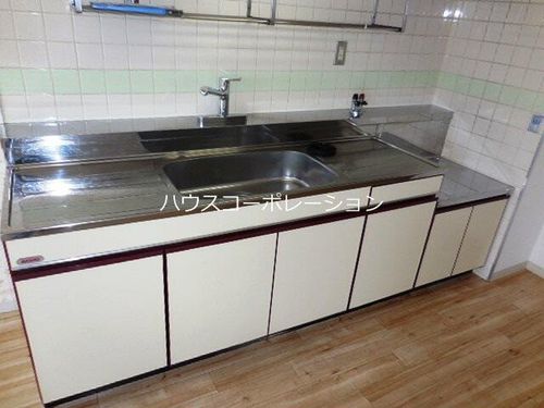 兵庫県尼崎市建家町(マンション)の賃貸物件のキッチン