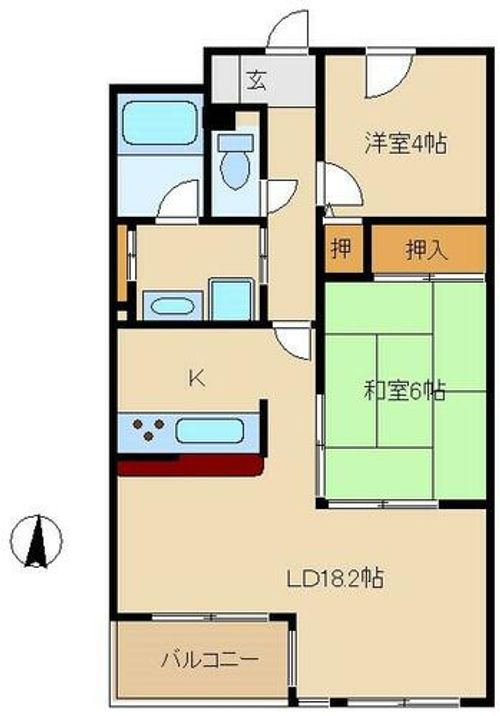 ソフィア塚口の間取り