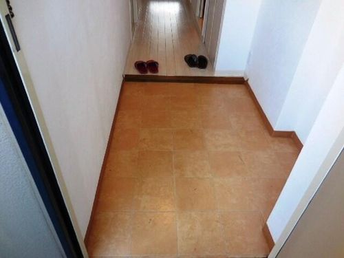 ネオデンクマール1号館の玄関