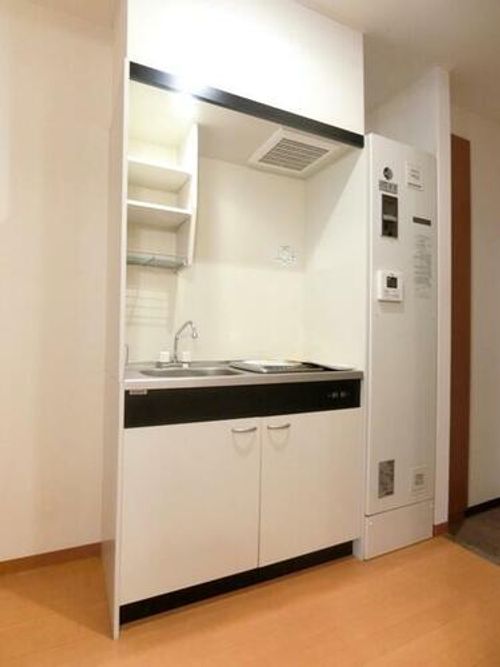 大阪府茨木市本町(マンション)の賃貸物件のキッチン