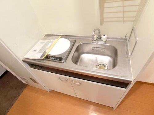大阪府茨木市本町(マンション)の賃貸物件のキッチン