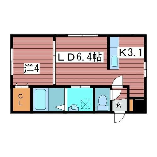 COMSA月寒中央の間取り