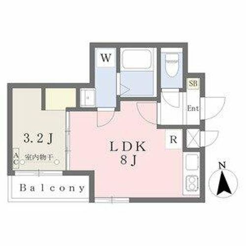 MOVE上飯田の間取り