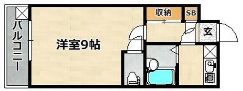 ときわ神田ハイツの間取り