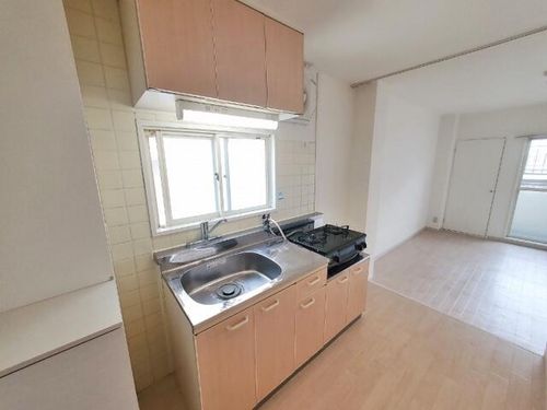 大阪府大阪市旭区新森2丁目(マンション)の賃貸物件のキッチン