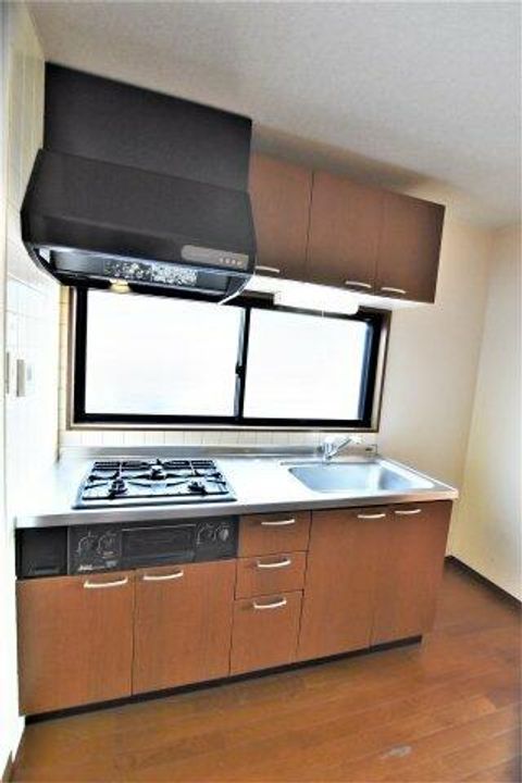 大阪府羽曳野市野々上2丁目(マンション)の賃貸物件のキッチン