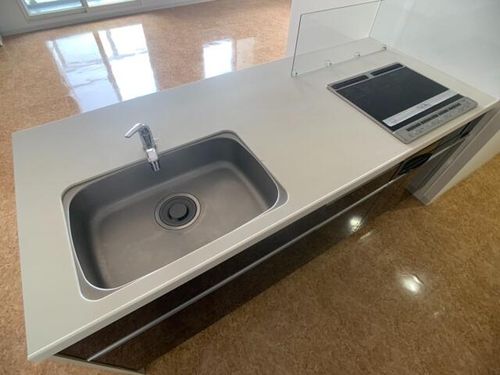 北海道札幌市中央区南九条西3丁目(マンション)の賃貸物件のキッチン