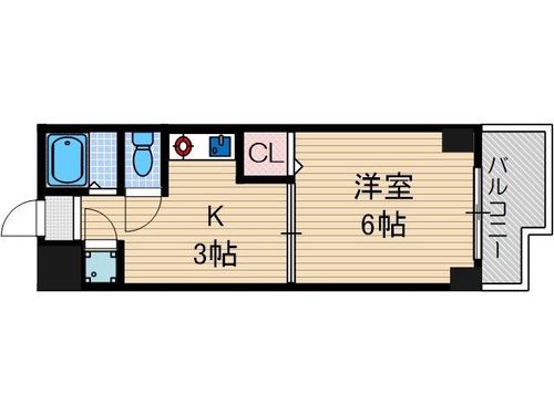 沢良宜レジデンス208の間取り