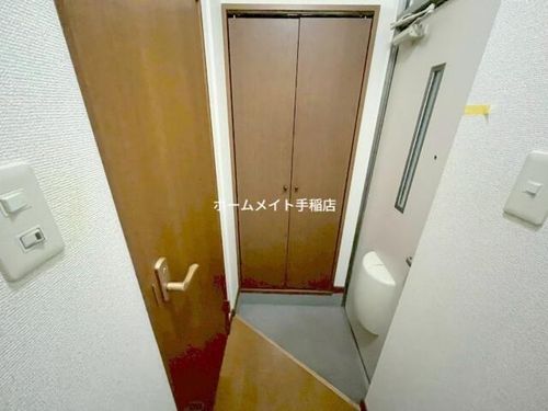 北海道札幌市手稲区富丘二条3丁目(アパート)の賃貸物件の玄関
