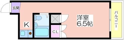 ウエストンビル304の間取り