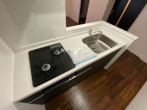 北海道札幌市中央区南十条西1丁目(マンション)の賃貸物件のキッチン