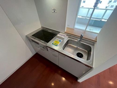 北海道札幌市中央区南十四条西1丁目(マンション)の賃貸物件のキッチン