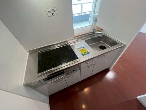 北海道札幌市中央区南十四条西1丁目(マンション)の賃貸物件のキッチン