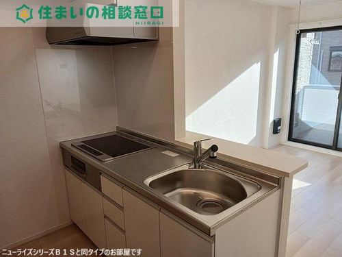 愛知県西尾市田貫町東之川(アパート)の賃貸物件のキッチン