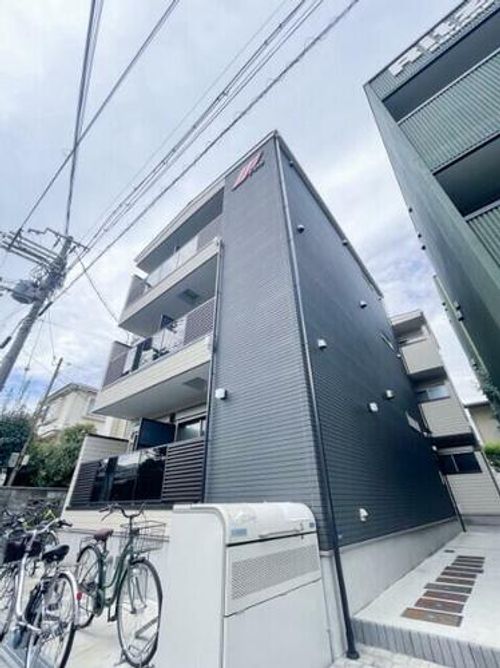 大阪府東大阪市源氏ケ丘(アパート)の賃貸物件の外観