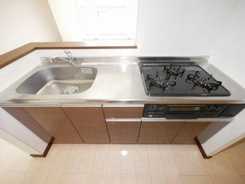 北海道札幌市西区山の手四条7丁目(アパート)の賃貸物件のキッチン