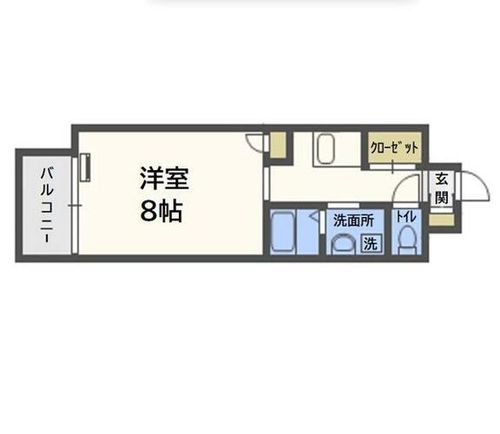 福岡県福岡市城南区長尾5丁目(マンション)の賃貸物件の間取り