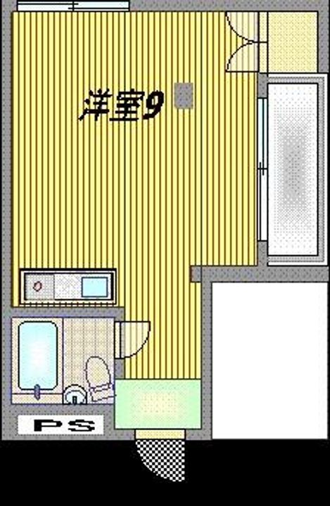 大阪府大阪市城東区関目3丁目(マンション)の賃貸物件の間取り