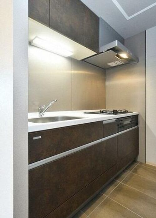 北海道札幌市中央区南二条西25丁目(マンション)の賃貸物件のキッチン