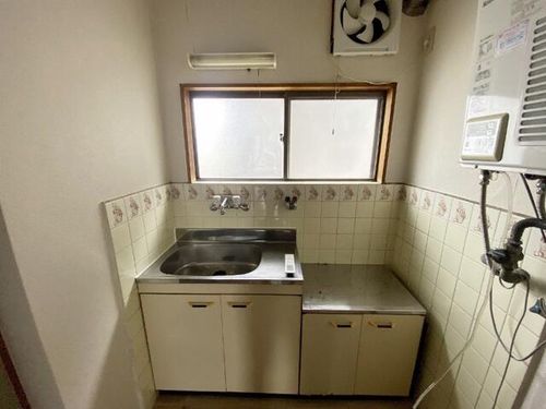 大阪府大阪市生野区小路2丁目(アパート)の賃貸物件のキッチン