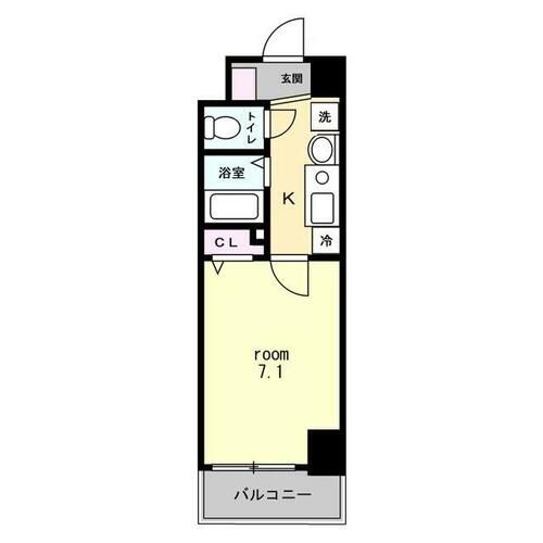 エスリードコート難波ウエスト(旧ARCENCIEL SQUARE)の間取り