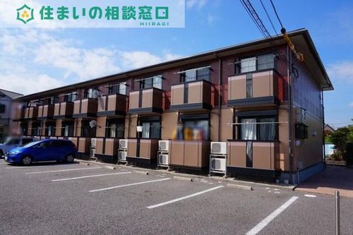 愛知県西尾市寄住町東浦(アパート)の賃貸物件の外観
