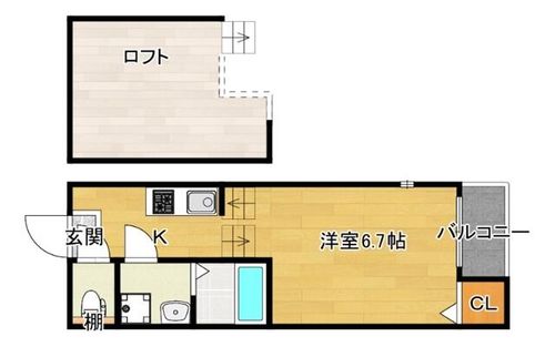 Belle Vieの間取り