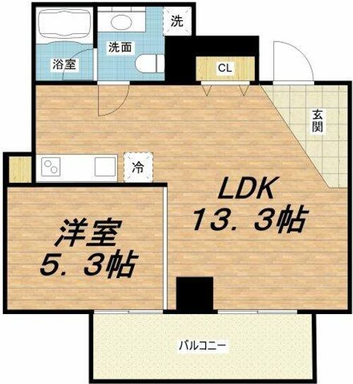 ラジエーションコートの間取り