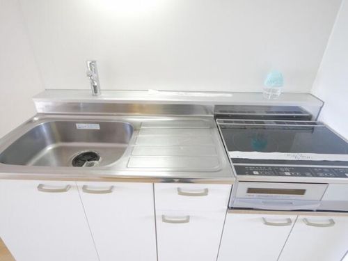 北海道札幌市中央区南十四条西7丁目(マンション)の賃貸物件のキッチン