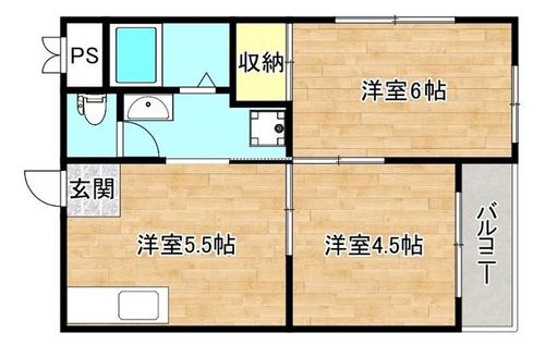 エビスハイツの間取り