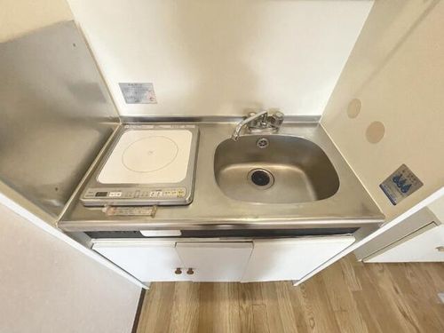 大阪府大阪市城東区関目5丁目(マンション)の賃貸物件のキッチン